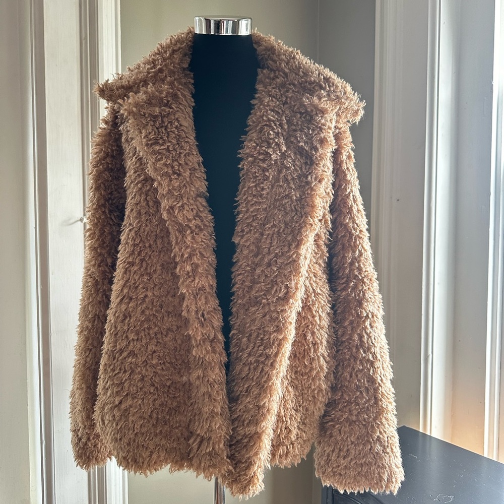 ALL ROW TEDDY COAT